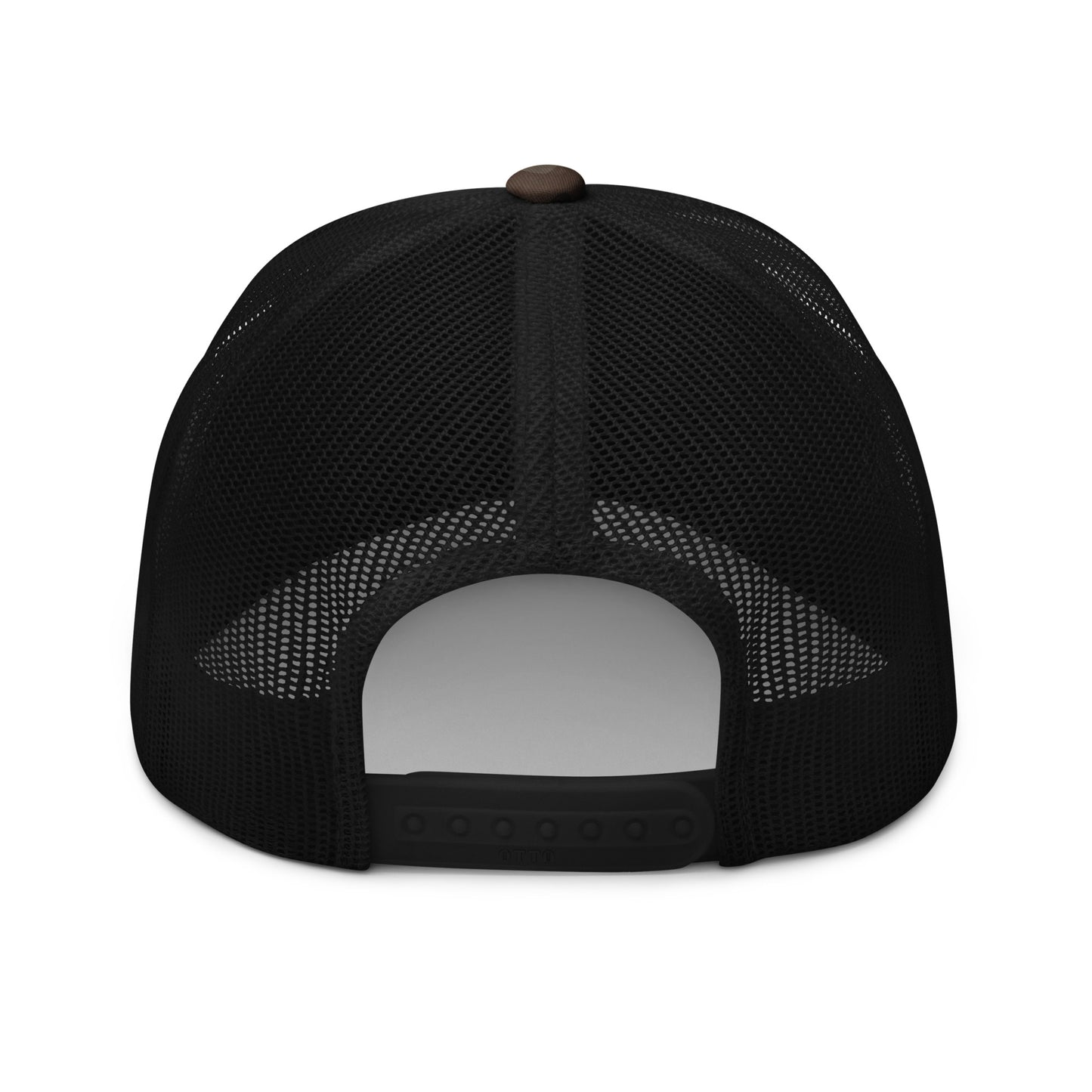 Cannamazoo Black Stitch Camouflage Trucker Hat