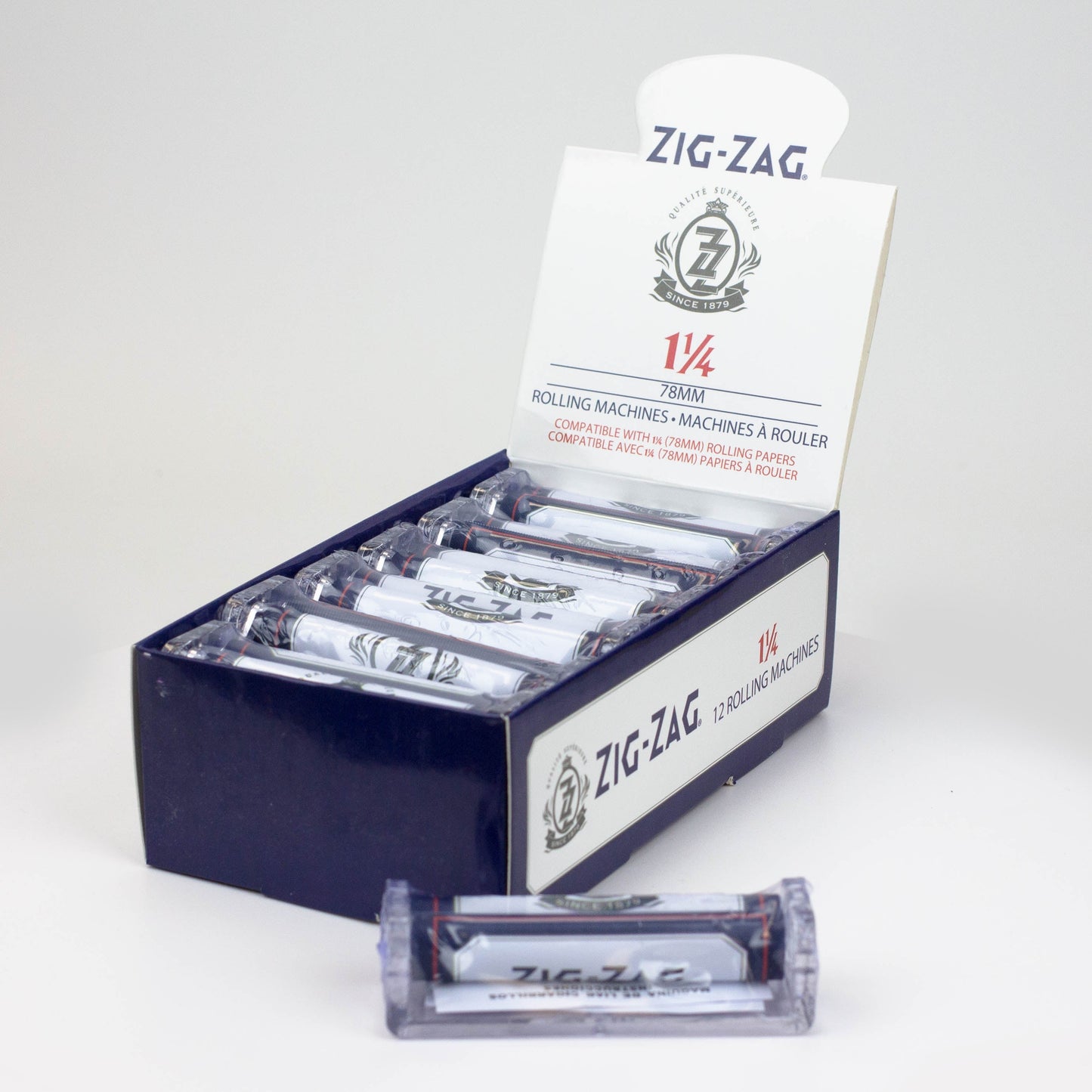 Zig-Zag 1 1/4 Rolling Machine 78 mm Box of 12_0