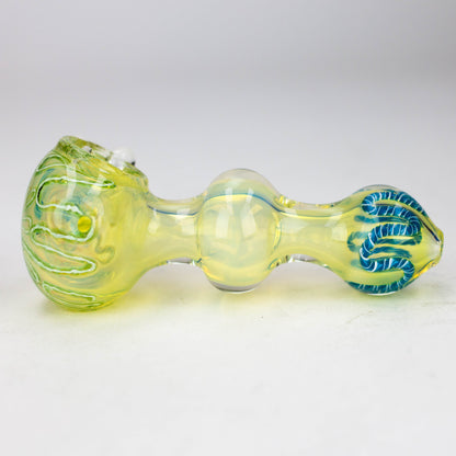 5" Gold Fumed Hand Pipe [10935]_2