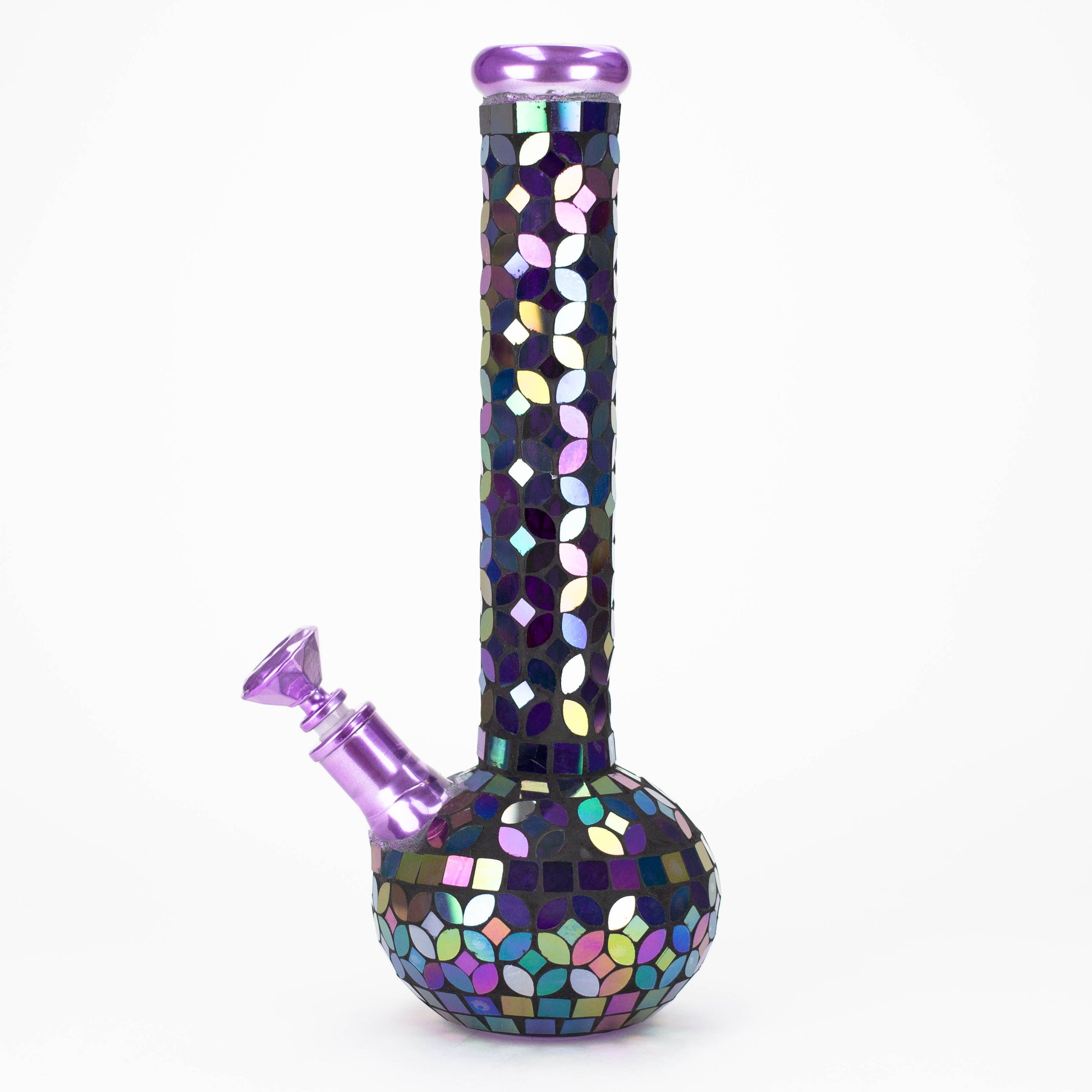 15.5" Mosaic 7mm glass bong [MSAK-4]_1