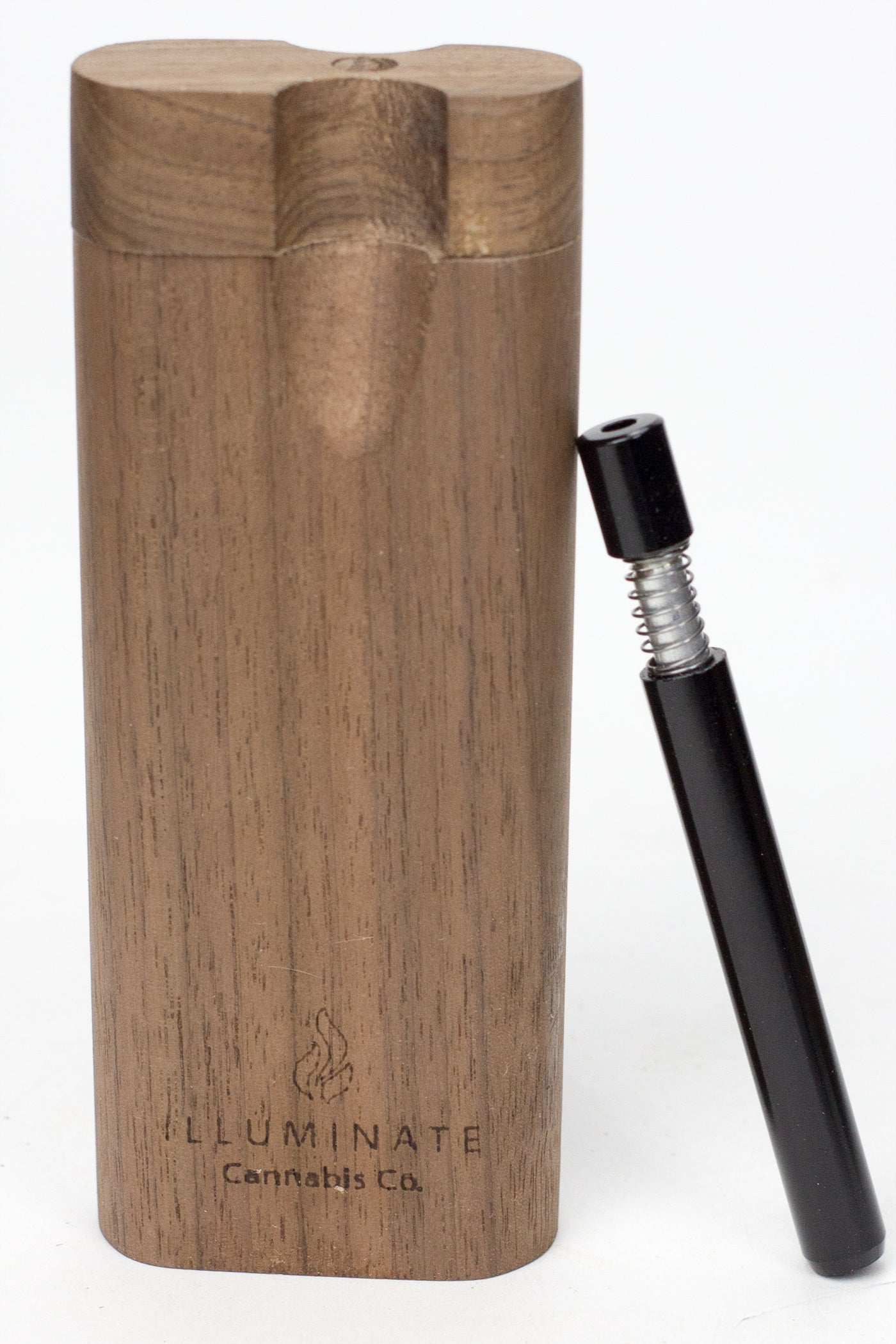 Walnut Dugout with Anodized Spring One hitter_2