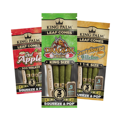 King Palm | Flavored Palm Cones – 3ct_0