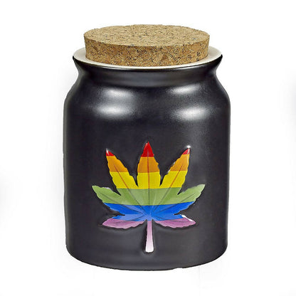 RAINBOW LEAF STASH JAR_0